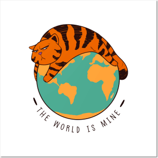 Cat World Posters and Art